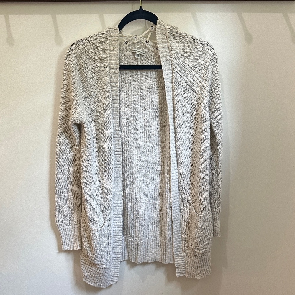American Eagle Lace Back Cartigan